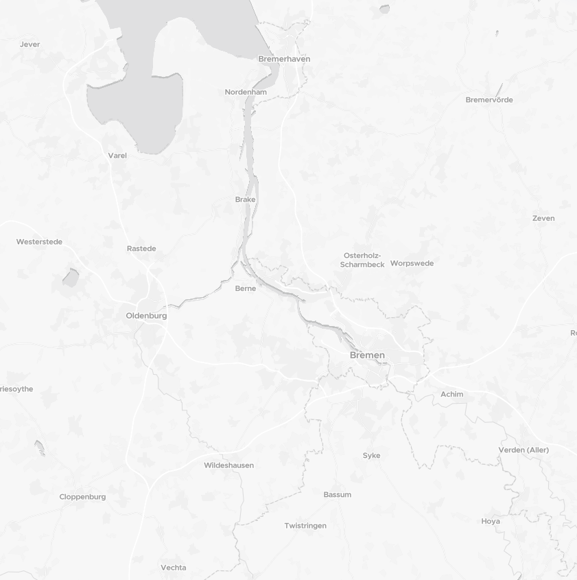 Entrümpelung Bremen - Karte